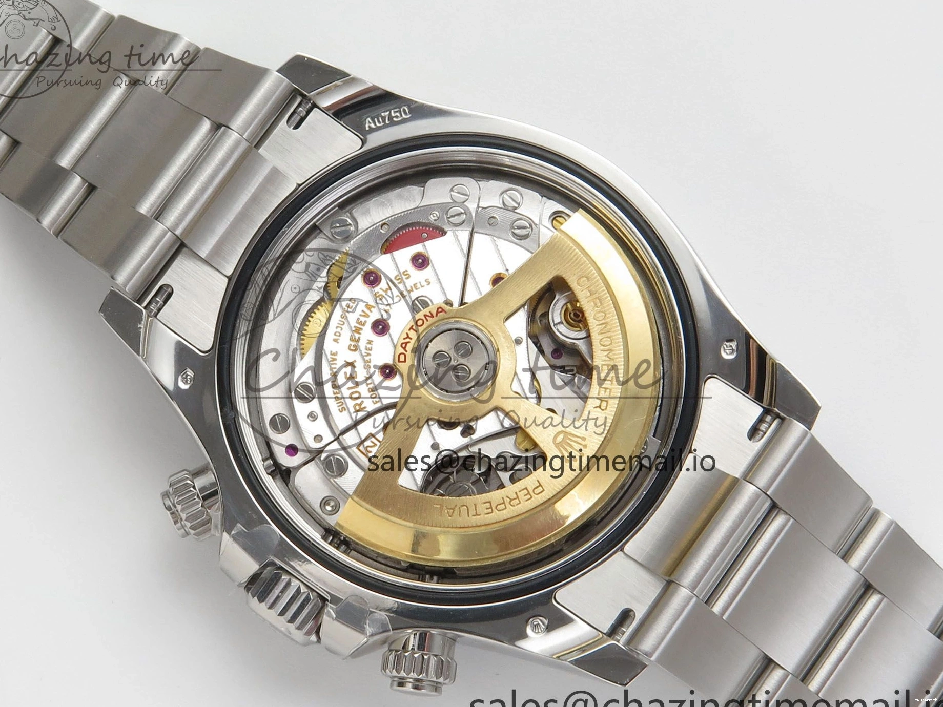 Dial 1:1 Daytona Bracelet Custom on Edition SS PPM4132 904L Le 126529 Modded Best  White Mans CLEAN Custom 0119